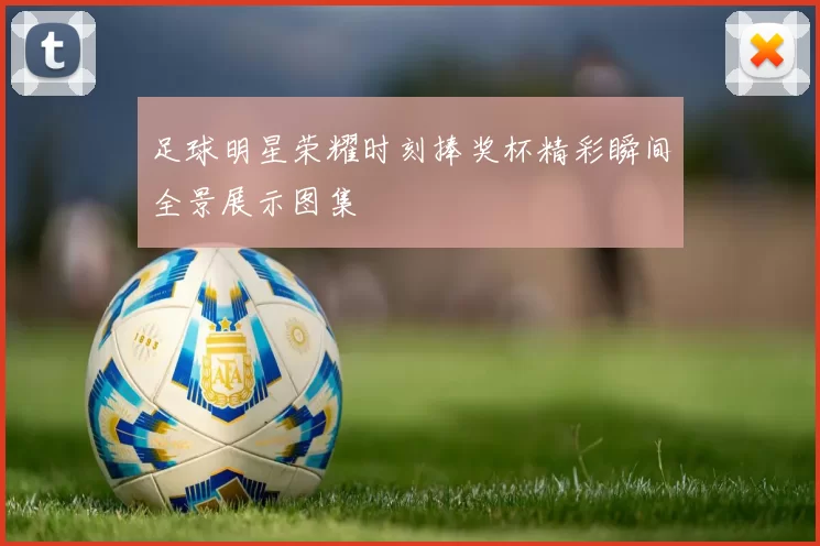 足球明星荣耀时刻捧奖杯精彩瞬间全景展示图集